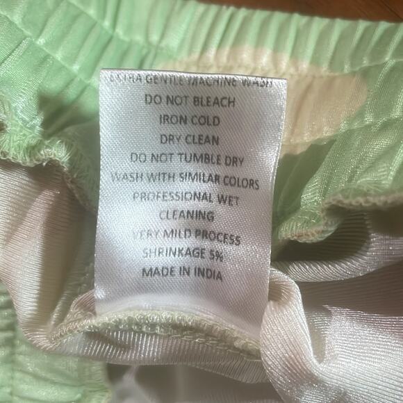 HOSBJERG Riley Printed Pants Medium M TRIPPY FUNKY RETRO MOD - Picture 5 of 8